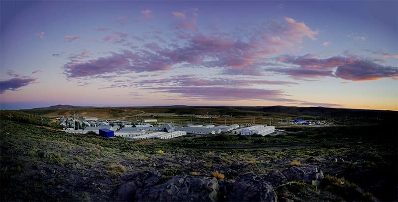 Poliurea y Productos ENECON en Minera Santa Cruz